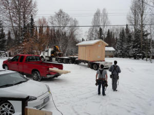 Leaving the yard